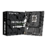 Материнская плата Maxsun Challenger B760M-N D5, LGA 1700, Intel B760, 2xDDR5, 3xSATA, 2xM.2, 1xPCIe 4.0 x16, 1xPCIe x4, 1xVGA, 1xHDMI, 1x 1Gb LAN, 2xUSB-A 2.0, 4xUSB-A 3.2 Gen 1, 5.1, mATX