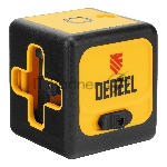 Лазерный уровень Denzel DQB, 30 м, зеленый луч, батарейки, сумка