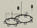 Светильник Ambrella light XR92091005/13 SBK/FR черный песок/белый матовый GX53 (A9209, C9238, C9232, N8462)
