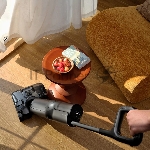 Пылесос вертикальный Roborock F25 Ace Pro черный, питание от аккумулятора, 240 Вт, уборка сухая/влажная, пылесборник 0.72 л, вид 40