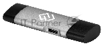 Кард-ридер Digma CR-СU2520-G/серый/SD/TF/micro-SD/micro-SDXC/miсro-SDHC/USB 2.0/Type-C/алюминий