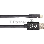 Кабель 1.4V Mini DisplayPort M <--> Display Port M 1,8м  4K@120HZ 8K@60HZ Telecom (TA683M-1.8M)