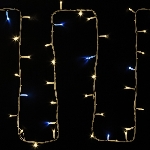 Гирлянда Neon-night "Дюраплей LED" 20 м, 200 LED, белый каучук, мерцающий Flashing (каждый 5-й диод) свечение теплое белое