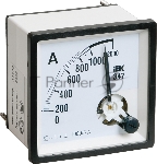 Амперметр ИЭК Э47 72х72мм 1000/5А кл. точн. 1.5  IPA10-6-1000-E