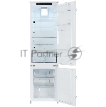Встраиваемый холодильник Electrolux LNS6TE19S, комбинированный, высота - 1,88 м, ширина - 54 см, глубина - 55 см, сенсорное управление с символьным дисплеем, Динамическая система охлаждения в холодильной камере, система охлаждения в морозильной камере - No Frost, крепление дверцы на направляющих, A++ класс энергопотребления, Большой ящик на телескопических направляющих, MultiSpace, Flexi shelf, Инверторный компрессор