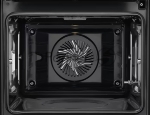 Духовой шкаф Electrolux COB8S39WZ с паром SteamBoost,черный цвет, сенсорное управление, электронное регулирование времени и температуры, будильник, таймер отключения, отложенный старт, подсказка оптимальной температуры, хромированные направляющие из нержавеющей стали Easy Entry , телескопические направляющие (1 ур) с изменением высоты установки, 3 стекла, очистка паром, термощуп, плавное закрытие дверцы SoftClosing, пр-во Германия