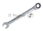 Ключ MATRIX 14810комбинированный трещоточный 17мм CrV зеркальный хром professional
