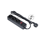 Сетевой фильтр ExeGate EX221179RUS SP-3-3B (3 розетки, 3 м, евровилка, черный)