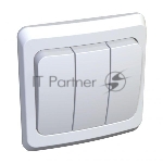 Выключатель 3-кл. СП Этюд 10А IP20 белый SchE BC10-003B