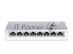 Коммутатор TP-Link TL-SF1008D, 8×100 Мбит/с, неуправляемый