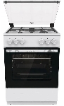 Плита газовая Gorenje GG6A11WF белый, конфорок 4 газовых, духовка 72 л, 60 см x 85 см x 60 см