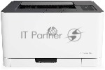 Принтер лазерный HP Color Laser 150nw (4ZB95A), A4, цветной, печ. до 18 стр/мин. (ч/б) до 4 стр/мин. (цвет), 600 x 600 dpi, USB, RJ-45, Wi-Fi, Air Print, Mopria