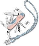 Нож перочинный Victorinox Companion Paris Style (1.3909.E221) 91мм 16функц. розовый с чехлом подар.коробка