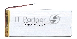 Аккумулятор Li-Pol (батарея) 2.5*60*140мм 2pin 3.7V/3700mAh