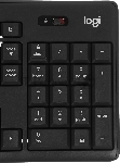 Комплект клавиатура+мышь Logitech MK370 беспроводной, USB, чёрный, вид 26