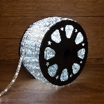 Дюралайт LED, свечение с динамикой (3W) - белый Эконом 24 LED/м , бухта 100м