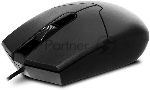 Мышь проводная SVEN RX-30 черный, 1000 dpi, USB, кнопки - 3