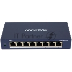 Коммутатор Hikvision DS-3E1508-EI, 8×1 Гбит/с, управляемый
