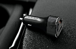 Автомобильная зарядное устройство ACD ACD-C233-X3B черный 23Вт, 3xUSB 1QC+2Smart, 3.6~12В, 3А RTL {120}