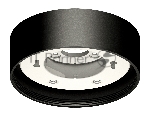 Корпус светильника C8102 SBK черный песок D85*H35mm GX53