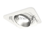 Комплект встраиваемого поворотного светильника Ambrella light XC7658023 SWH/MCH белый песок/хром матовый MR16 GU5.3 (C7658, N7033)
