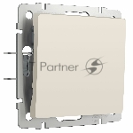 Кнопка звонка Werkel W1114562 (айвори матовый)