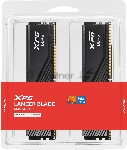 Оперативная память XPG Lancer Blade, DDR5, 32GB (2x16 GB), 6000 MHz, CL30, DIMM, радиатор, черный, вид 16