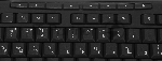 Комплект клавиатура+мышь Logitech MK370 беспроводной, USB, чёрный, вид 25