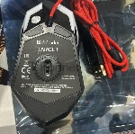 (Из ремонта, рабочая, гарантия 7 дней) Комплект клавиатура+мышь Defender Target MKP-350 проводной, USB, 3200 DPI, чёрный/красный