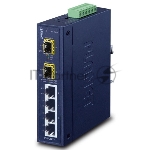 Коммутатор PLANET IGS-620TF, 4×1 Гбит/с + 2×2.5 Гбит/с SFP, неуправляемый
