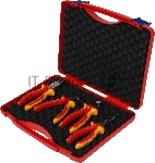 Набор инструментов Knipex KN-002015 4 предмета диэлектр.покр. (жесткий кейс), вид 6