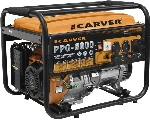 Электрогенератор бензиновый Carver PPG-8000, 6.5 кВт, 78 дБ, 81 кг