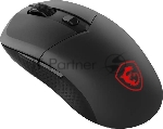 Мышь беспроводная/проводная MSI VERSA 300 черный, 8000 dpi, радиоканал, Bluetooth, USB, кнопки - 6