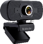 Веб-камера Defender G-lens 2591 2560x1440, 30 кадр/с, USB, микрофон, крепление на мониторе