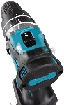 Дрель-шуруповерт Makita HP002GD201, 40 В, 2,5 Ач, 64 Нм, бесщеточный, ударный, вид 4