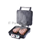 Гриль электрический Centek CT-1463 1800 Вт, 2 жаровни 280х230 мм, антипригар, нагрев 240 гр, нерж отдел