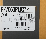 Холодильник Hitachi R-V660PUC7-1 PWH белый двухкамерный инвертер 405/145л морозилка сверху, вид 3
