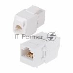 Модуль Rexant Keystone Jack RJ-45(8P8C), UTP неэкранированный, cat.5e, тип 90 градусов, самозажимной, белый