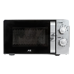 Микроволновая печь JVC JK-MW140M серебристый, 20 л, 700 Вт, переключатели - поворотный механизм