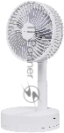 Вентилятор Centek CT-5043 белый, настольный, 8.5 Вт, 4 скорости, 15 см