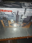 (Поврежденная упаковка) Электрогриль SAKURA SA-7663 1000 Вт антипригар.покрытие