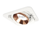 Комплект встраиваемого поворотного светильника Ambrella light XC7658025 SWH/PPG белый песок/золото розовое полированное MR16 GU5.3 (C7658, N7035)