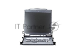 Переключатель KVM 16-портовый IP с ЖК-дисплеем Slideaway/ATEN SINGLE RAIL 16P PS/2-USB LCDKVMP 17INCH WIH IP