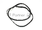 Ремень 1244 J5/1245 J5 для стиральной машины Indesit, Ariston, Whirlpool, Bauknecht черный 1244мм