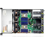 Серверная платформа Gooxi SR201-D12R 2U 12bay server, based on AMD 7003 platofrm. 2pcs of PCIe 4.0x16; 4xPCIe 4.0x8 2x 2.5" rear SAS/SATA 2x 2.5" rear NVMe 1300W 1+1 PSU EU power cables rail kit