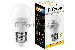 Лампа светодиодная Feron LB-750 11W 230V E27 2700K G45