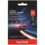 Флеш карта microSD 256GB SanDisk microSD™ Express card UHS-I A1 U30 U3 (880MB/s/650MB/s)
