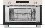 Встраиваемая микроволновая печь Maunfeld MBMO349GBG бежевый, 34 л, 900 Вт, переключатели - сенсор, поворотный механизм, вид 24