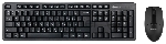 Комплект клавиатура+мышь A4Tech 3330N беспроводной, USB, 1200 DPI, чёрный
