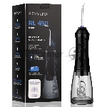 Ирригатор Revyline RL 450 чёрный, от аккумулятора, 300 мл, 5 режимов